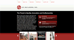 Desktop Screenshot of dpbuild.com